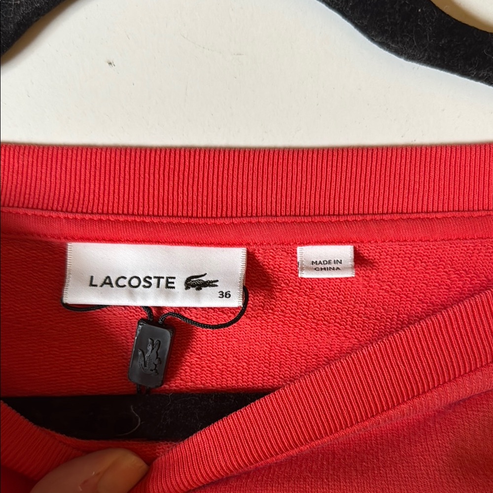 Lacoste Red T-Shirt - Picture 2 of 2